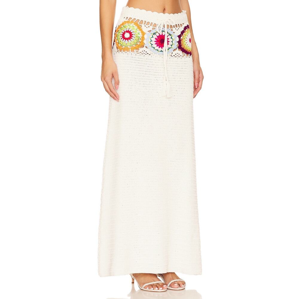 Lovers and Friends Kestrel Crochet Maxi Skirt - Picture 5 of 9
